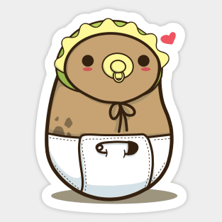 Baby Potato Sticker